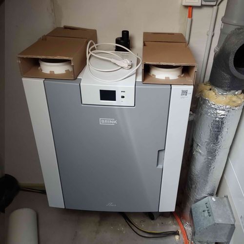 WRG Lüftungsgerät für Frischluftzufuhr in der Warmluftheizung